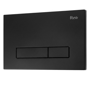 Cadru WC încastrat Rea cu buton HD Black - Img 4