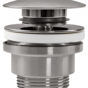 Dop universal pentru lavoar click-clack Rea Nichel INOX - Img 4