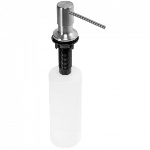Dozator de săpun REA nichel brush INOX round - Img 4