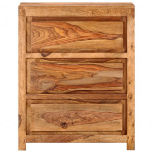 Dulap cu sertare, 60 x 33 x 75 cm, lemn masiv de sheesham - Img 2