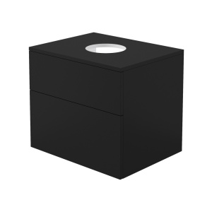 Dulap pentru lavoar, Prizma, cu blat, 60 x 52 cm - Img 1