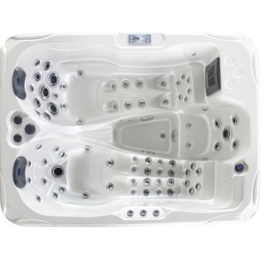 JACUZZI DE GRĂDINĂ SPA102 CARCASĂ PENTRU CAFEA ALB PERLAT 210x160 CM - Img 3