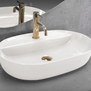 Lavoar de blat REA Aura 61 Ecru Shiny - Img 2