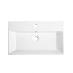 Lavoar pentru blat alb, QUADRO 51 cm, 61 cm - Img 3