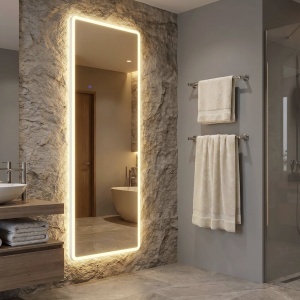 Oglindă LED Classico 60x170cm White
