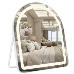 Oglindă LED GLAM White 40x45cm