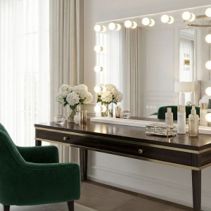 Oglindă LED HOLLYWOOD White 80x60 - Img 10
