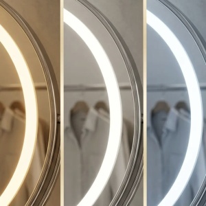 Oglindă LED MAKE-UP Chrome 40 cm - Img 2
