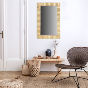 Oglinda perete Boho 55CM KLNA-MR01 - Img 2