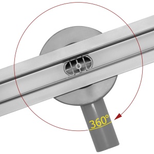 Rigolă de duș Rea Neo Slim Pro Nickel Brush INOX - Img 8