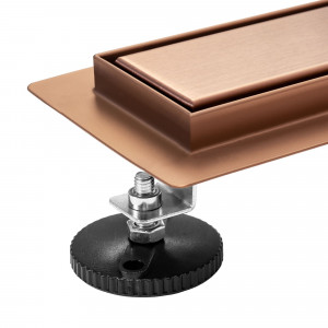 Rigola dus Rea Pure Neo Culoare Cupru 80 cm - Img 4