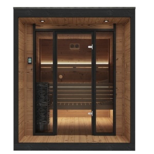 SAUNĂ DE GRĂDINĂ MIRA – 200×205 cm – 6 PERSOANE – 9kW - Img 4