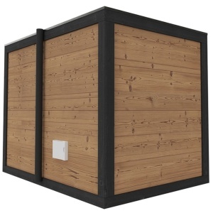 SAUNĂ DE GRĂDINĂ SELIN – 205×300 cm – 6 PERSOANE – 9kW - Img 4