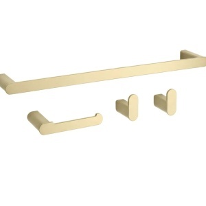 Set accesorii pentru baie Mati Brush Gold 4 piese