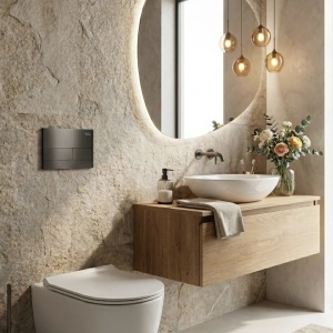Set Cadru Îngropat Slim 024N pentru WC cu Buton T Titan - Img 6