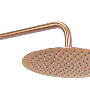 Set de duș incastrat Rea Lungo Copper Brush Auriu cu BOX - Img 5
