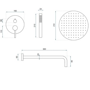 Set de dus incastrat Rea Lungo Titan + BOX - Img 2