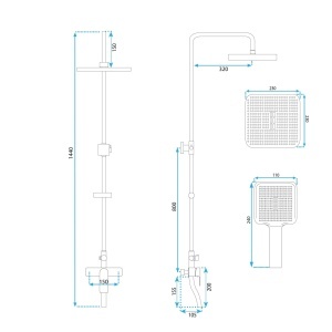 Set dus MY2021-77C REA ARGUS CHROME - Img 3