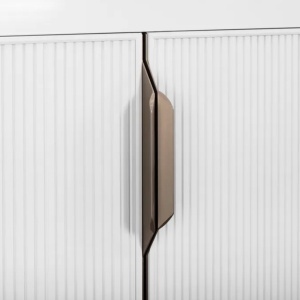 Set mobilier de baie cu lavoar Astor 60cm White - Img 4