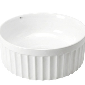 Set: Vas de toaletă suspendat + Lavoar pe blat Rea Duo White - Img 4