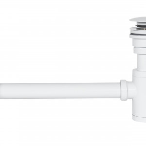 Sifon pentru lavoar Klik-Klak universal White - Img 5