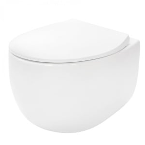 Vas WC suspendat Rea Carlo mini Tornado Rimless Flat Pro - Img 1