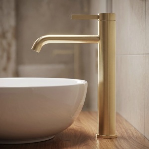 Baterie pentru baie Rea Rivo Brush Gold - Img 2