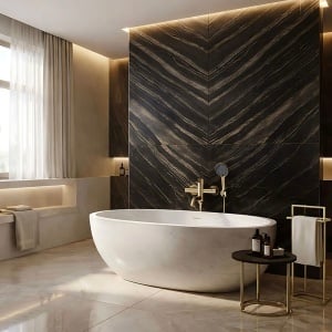 Baterie pentru cada Lungo Stripe Gold Brush- Deppo - Img 7