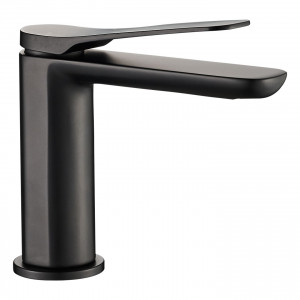 Baterie pentru lavoar CREEK Black MAT Low 14 cm - Img 6