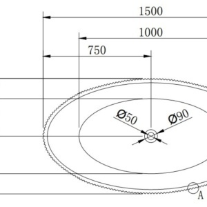 Cada freestanding 150x80 Bella - Img 5