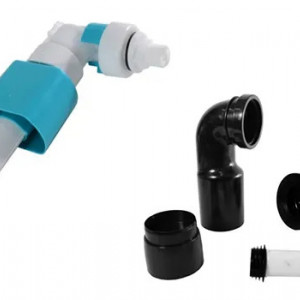 Cadru Set incastrat pentru vase WC cu buton H Chrome - Img 7