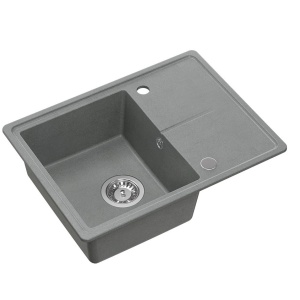 Chiuvetă TONY 116 Granite piatra argintie