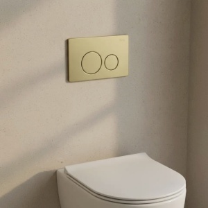 Clapeta pentru rezervor incastrat Rea I K011A-Q Gold Brush - Img 3