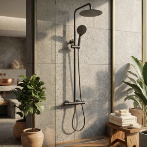 Coloana de dus cu termostat Drop Titan - Img 6