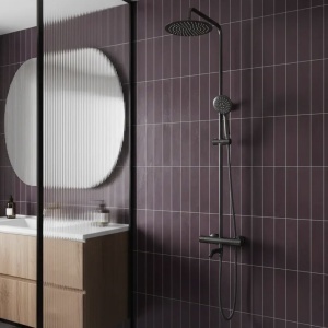 Coloana de dus cu termostat Lungo Titan - Img 3
