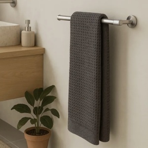 Cuier de baie 6610a Modern Brush Nickle - Img 3