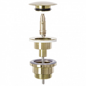 Dop Lavoar Universal Rea Gold Click-Clack Auriu Lucios - Img 5