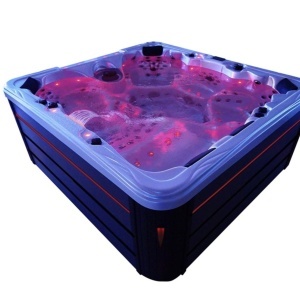 JACUZZI DE GRĂDINĂ SPA702 CARCASĂ PENTRU CAFEA ALB PERLAT 230x230 CM - Img 10