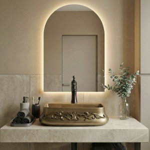 Lavoar pe blat Castel – design clasic decorativ și finisaj elegant | Deppo - Img 6