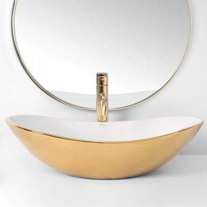 Lavoar pe blat Rea Royal White Gold - Img 3