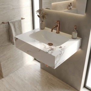 Lavoar suspendat REA Aresa Cold Jade 60 - Img 3