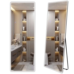 Oglindă LED Classico 50x160cm Black - Img 3