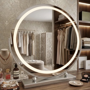 Oglindă LED MAKE-UP Chrome 50 cm - Img 4