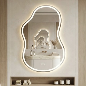 Oglindă LED UNO DOUBLE 80x55 cm