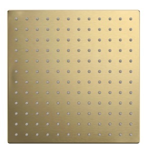 Pălărie de duș pătrată REA JS-P015BG 30cm Brush Gold - Img 9