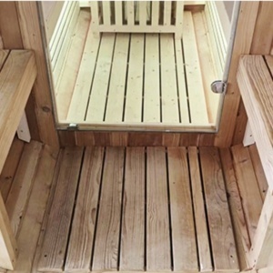 SAUNĂ DE GRADINA FINLANDEZĂ BECIĂ TROMSO – 210×210 cm – 4–6 PERSOANE – 6/8 kW - Img 8