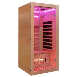 Sauna tip uscat cu infrarosu la temperaturi reduse pentru 1-2 persoane Alta1 90 x 90 cm - Img 16