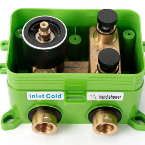 Set de duș incastrat Rea Parker CROM PERIAT CU INOX BOX - Img 7