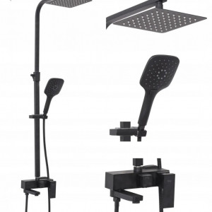 Set de dus Rea Fort Black Mat