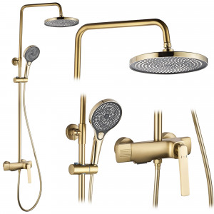 Set dus REA REBEL GOLD BRUSH